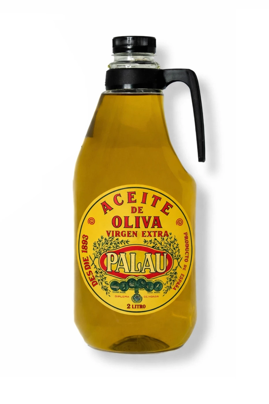 Garrafa de 2 litros de aceite de oliva virgen extra Palau